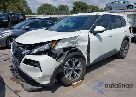 2022 Nissan Rogue Sv Fwd z USA, uszkodzony, nr VIN 5N1BT3BA3NC697205
